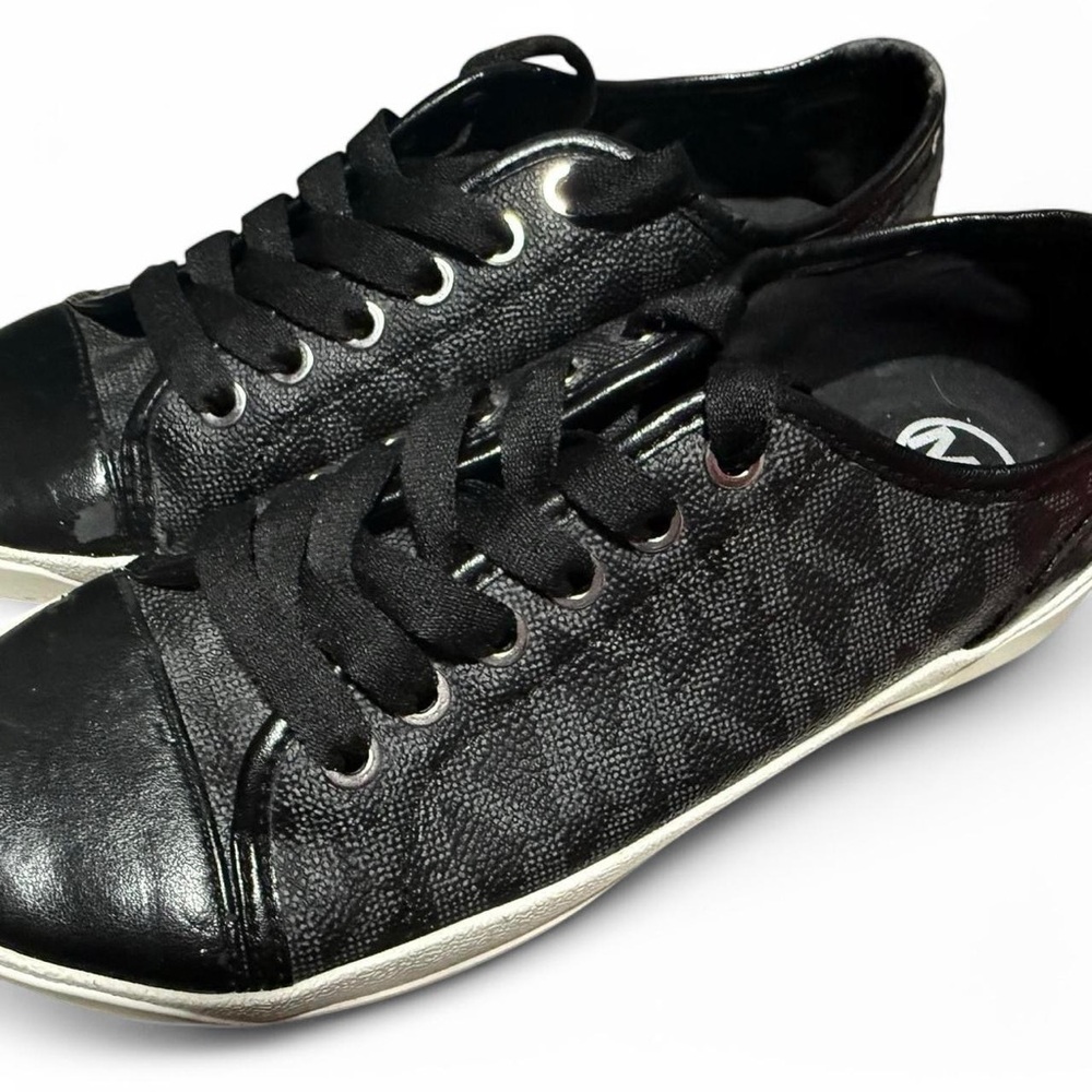 Black Monogram Sneakers